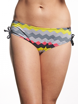 Popina Draw Cord Hipster | Diamond Stripe