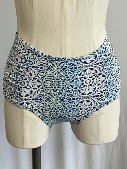 Popina Side Shirred Bottom | Floral Damask