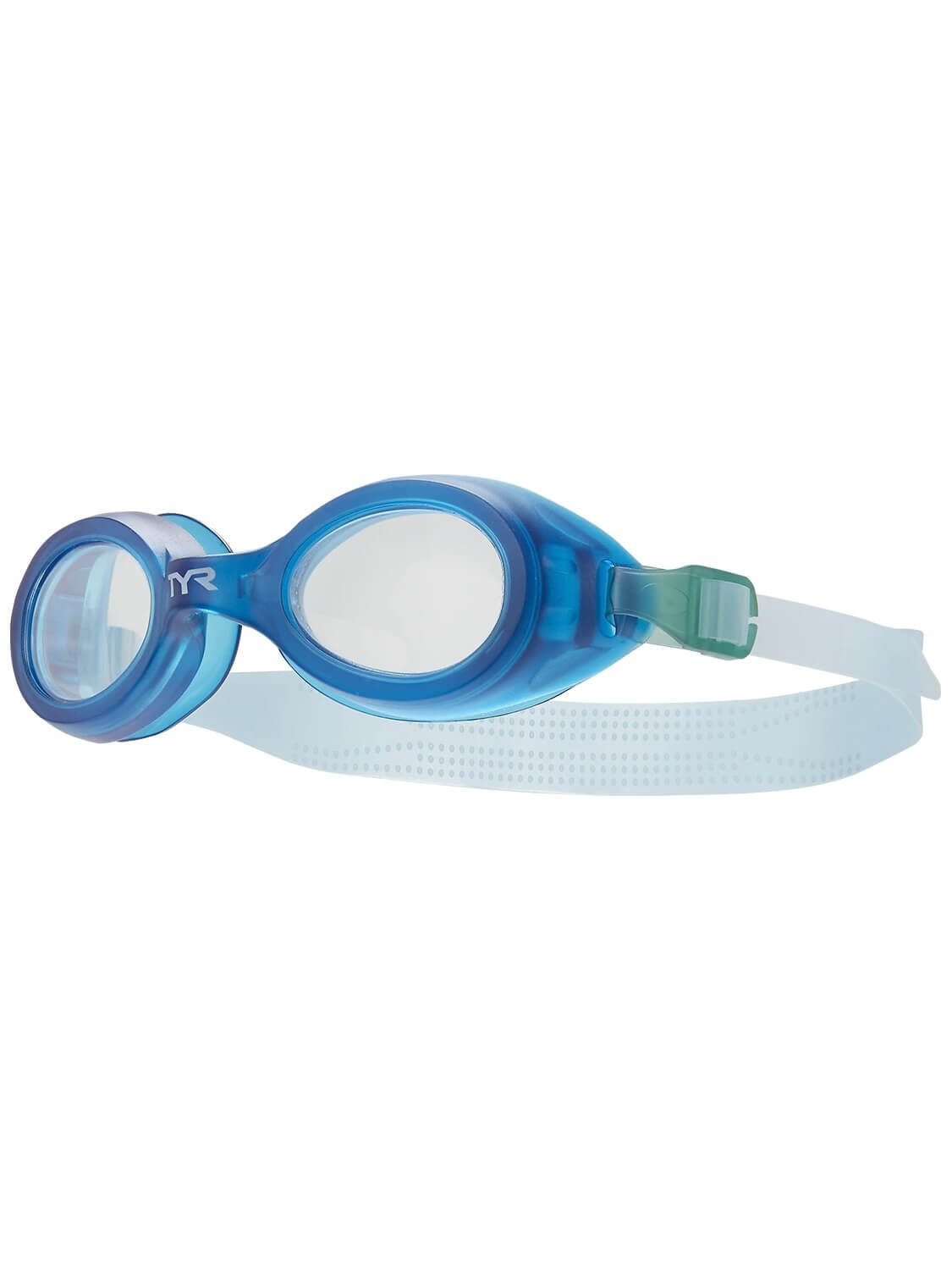 TYR Kids Aqua Blaze Goggles | Clear Blue
