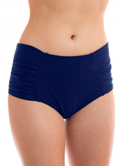 Popina Side Shirred Bottom | Navy